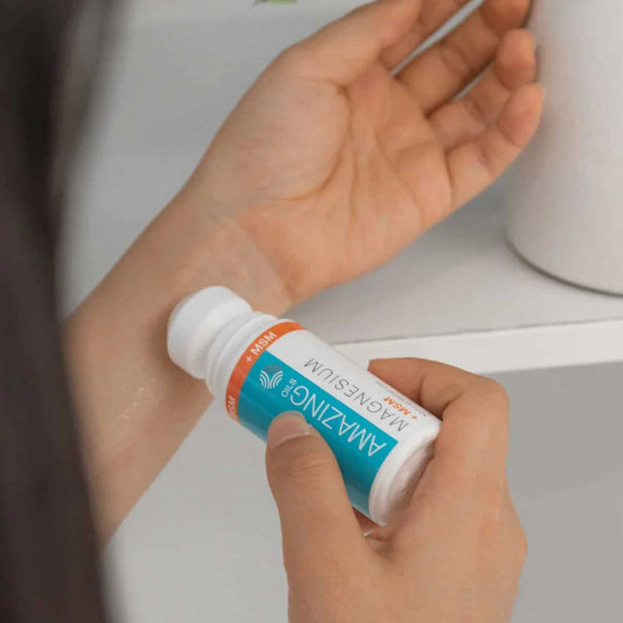 Amazing Oils Magnesium + MSM Gel RollOn — Wicked NRG Supplements & Nutrition