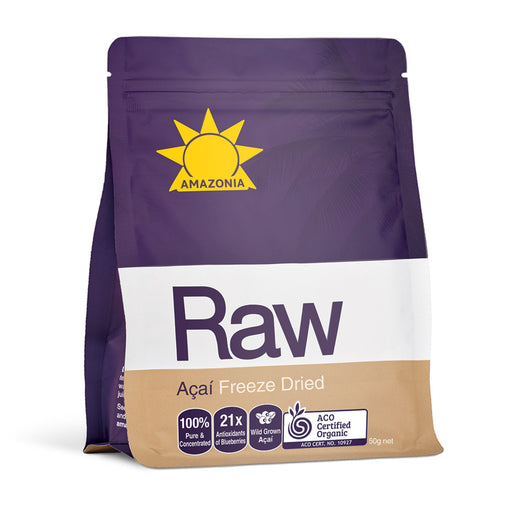 Amazonia Organic Raw Acai Powder Freeze Dried