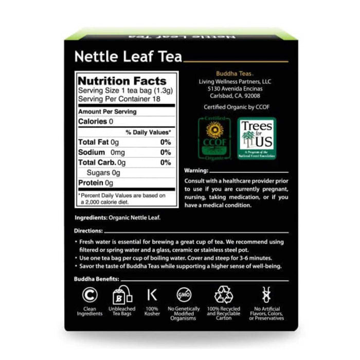 Buddha Teas Organic Nettle Leaf Tea