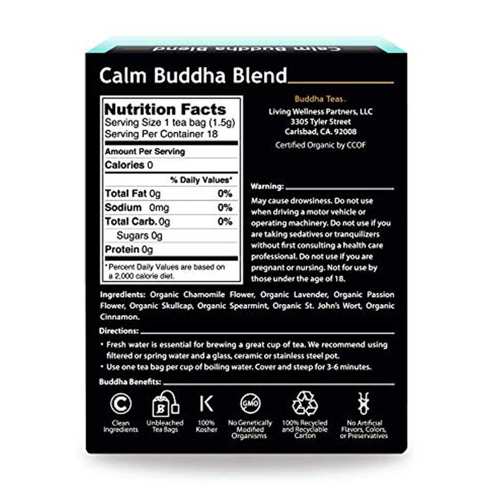 Buddha Teas Organic Calm Buddha Blend (6870871638216)