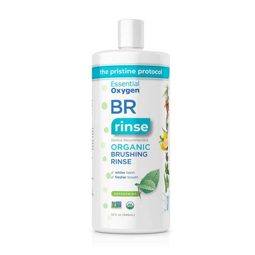 Essential Oxygen Organic Brushing Rinse Mouthwash