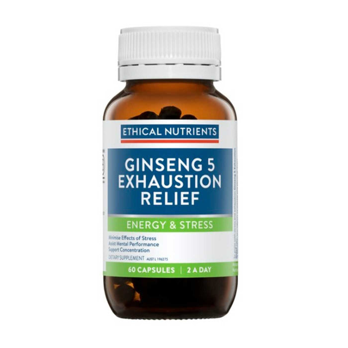 Ethical Nutrients Ginseng 5 Exhaustion Relief