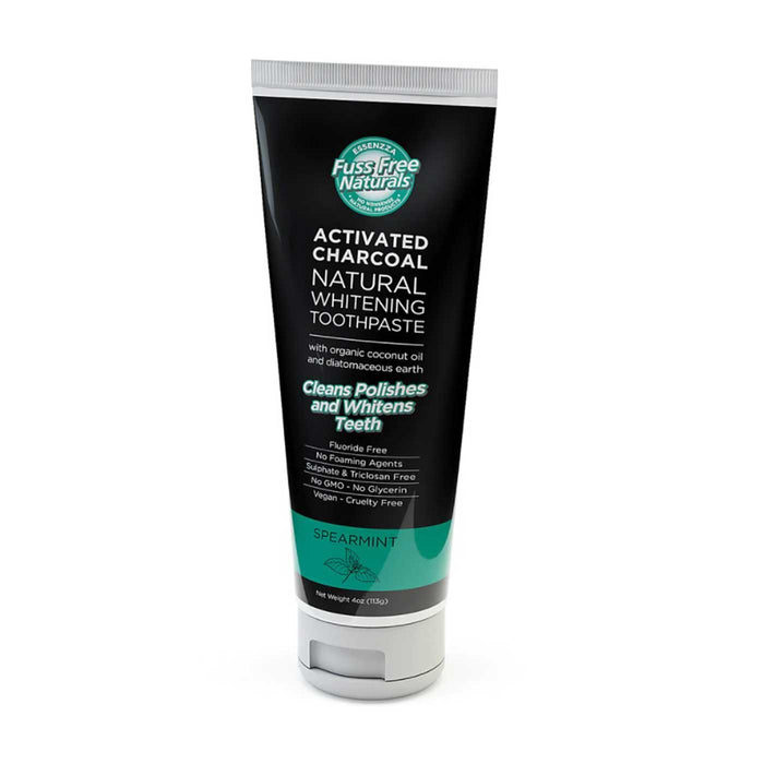 Fuss Free Naturals Activated Charcoal Whitening Toothpaste