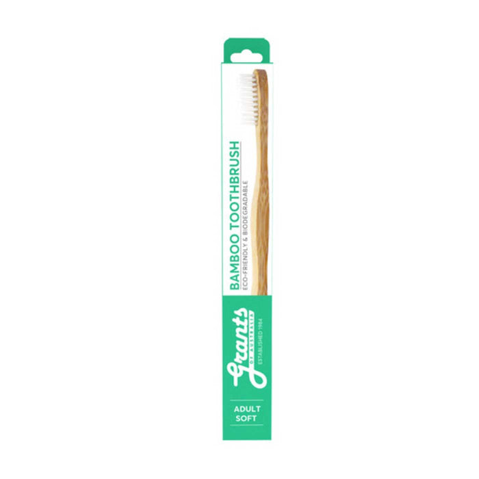 Grants Of Australia Biodegradable Bamboo Toothbrush - Adult