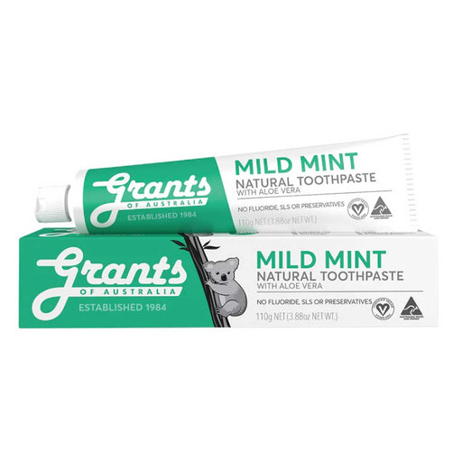 Grants Mild Mint Natural Toothpaste
