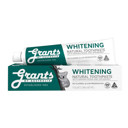 Grants Whitening with Spearmint Natural Toothpaste