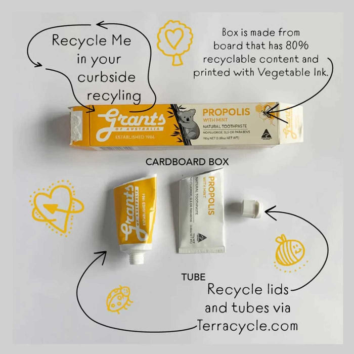 Grants Cinnamon Natural Toothpaste