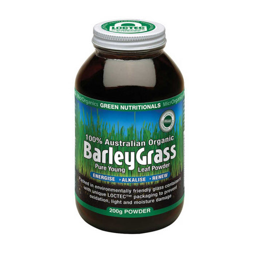 Green Nutritionals 100% Australian Organic Barley Grass