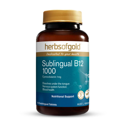 Herbs of Gold Sublingual B12 1000