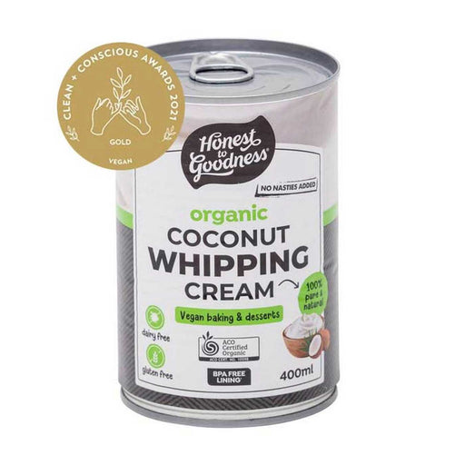 Honest to Goodness Organic Coconut Whipping Cream
