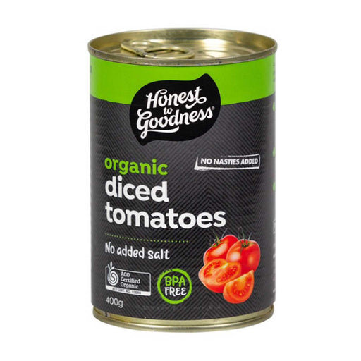 Honest to Goodness Organic Diced Tomatoes
