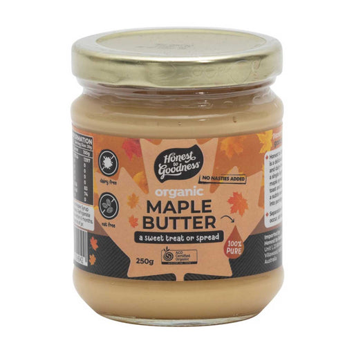 Honest to Goodness Organic Maple Butter