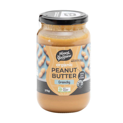 Honest to Goodness Organic Peanut Butter Crunchy (6902909534408)