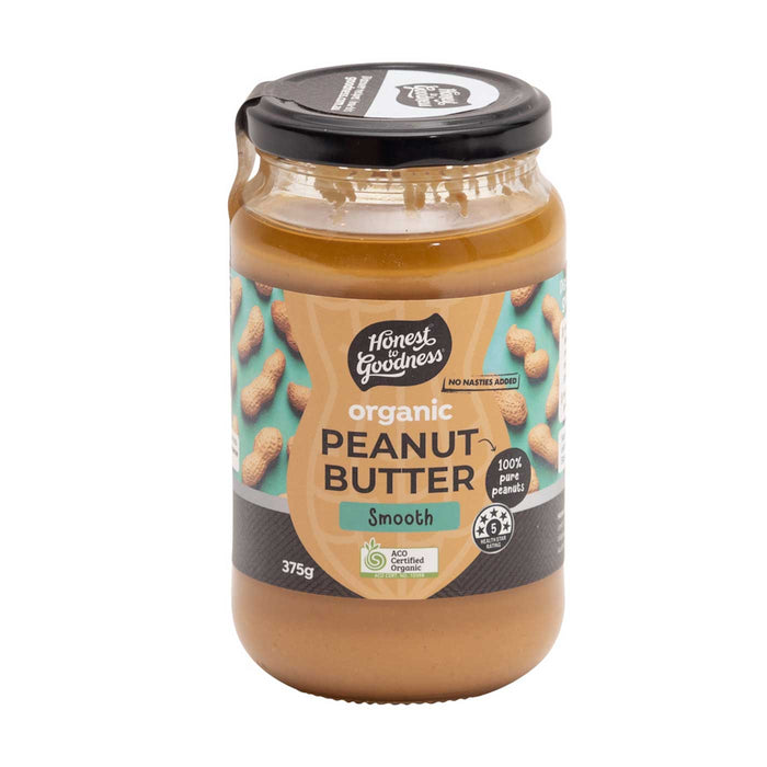 Honest to Goodness Organic Peanut Butter Smooth (6902909534408)