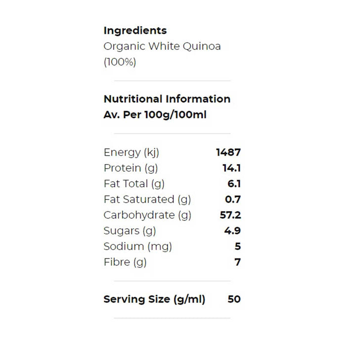 Honest to Goodness Organic White Quinoa (6865428807880)