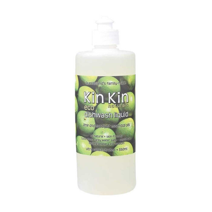 Kin Kin Naturals Eco Dishwash Liquid Lime & Eucalypt (7015100940488)