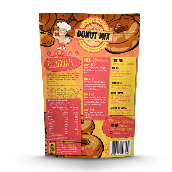Macro Mike Plant Based Donut Mix (6967019077832)