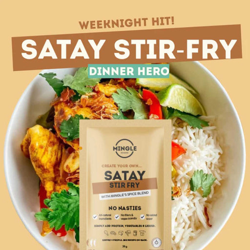 Mingle Create Your Own Satay Stir Fry
