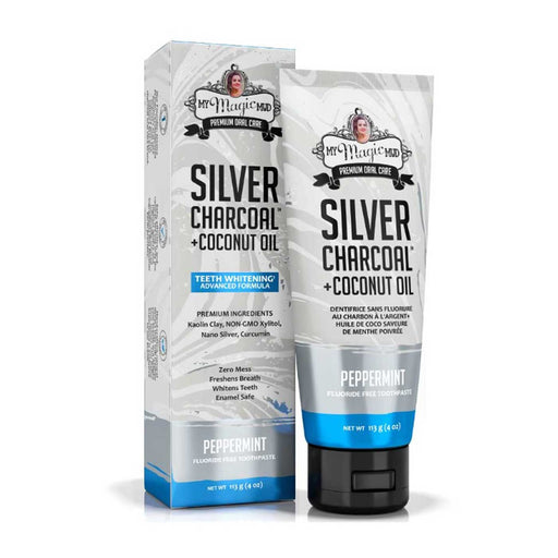 My Magic Mud Silver Charcoal Toothpaste