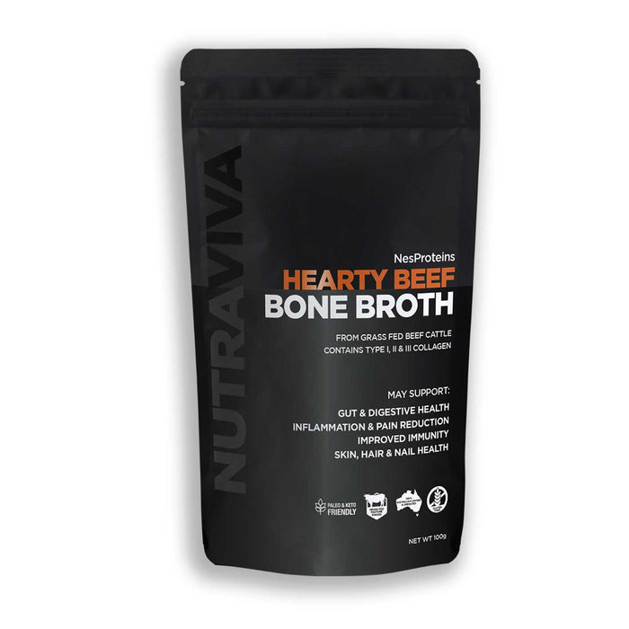 NES Proteins Beef Bone Broth Hearty Beef (6885093769416)