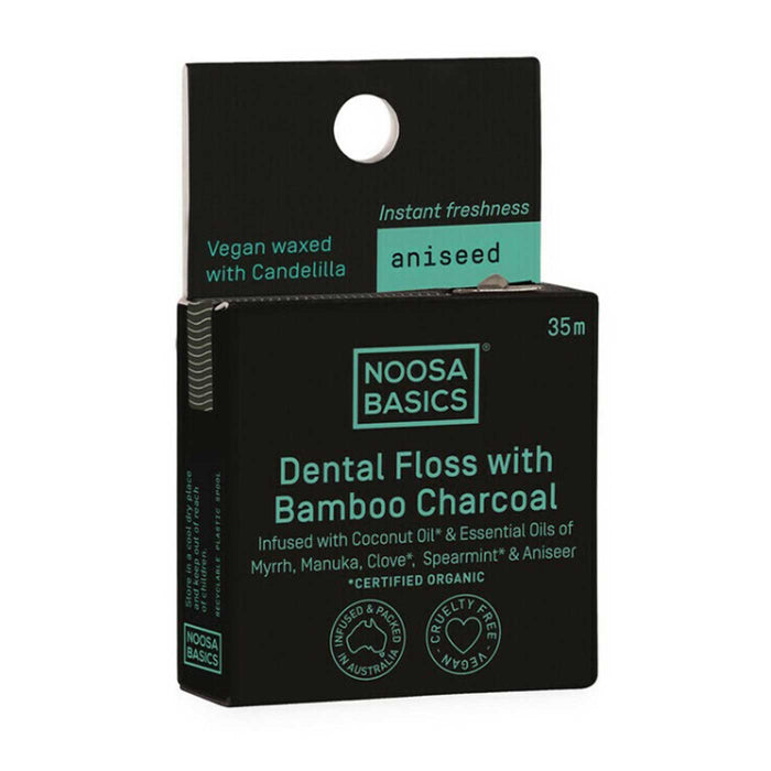 Noosa Basics Bamboo Charcoal Dental Floss