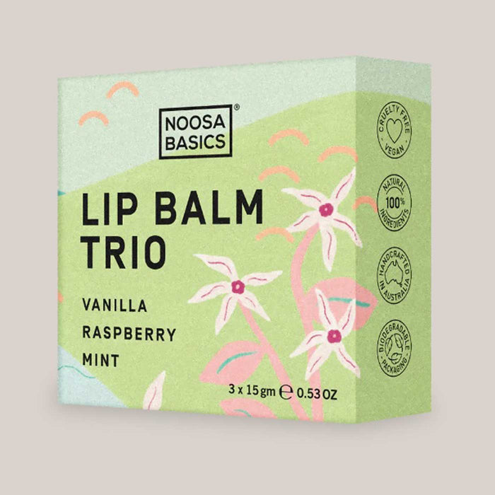 Noosa Basics Lip Balm Trio