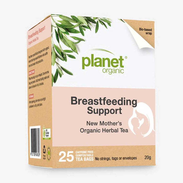 Planet Organic Breastfeeding Support - New Mother's Organic Herbal Tea