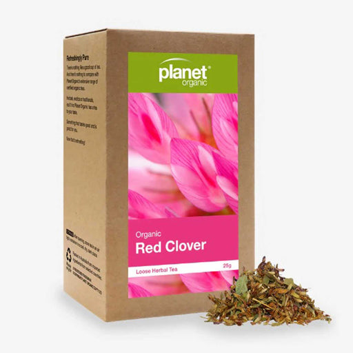 Planet Organic Organic Red Clover Loose Herbal Tea
