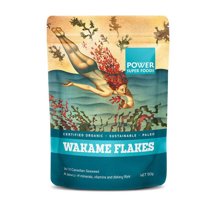 Power Superfoods Organic Wakame Flakes (6889103950024)