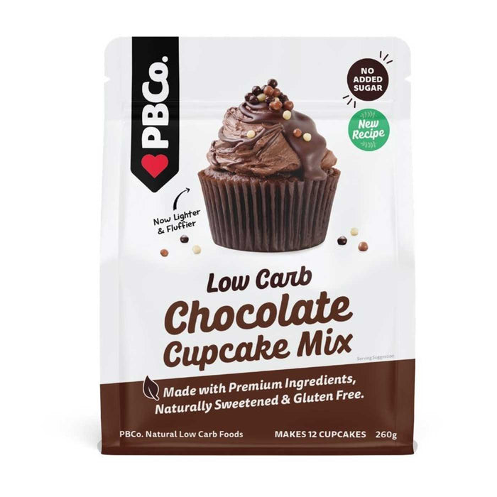 PBco. Low Carb Chocolate Cupcake Mix (7000150999240)