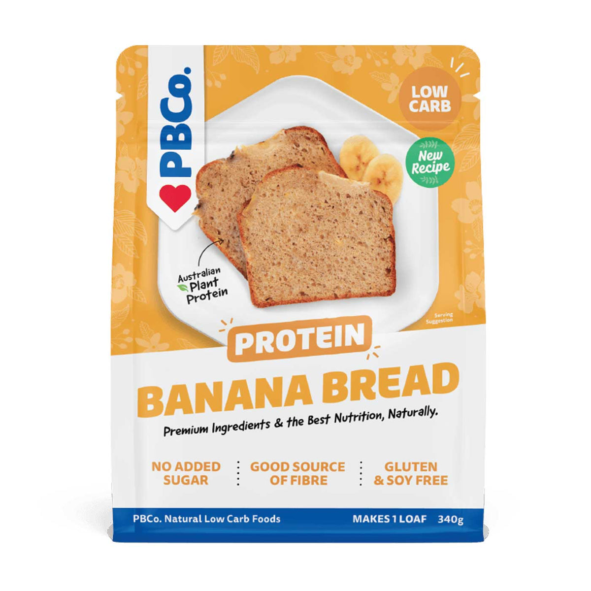 Protein Bread Company Low Carb Banana Bread Mix — Wicked NRG