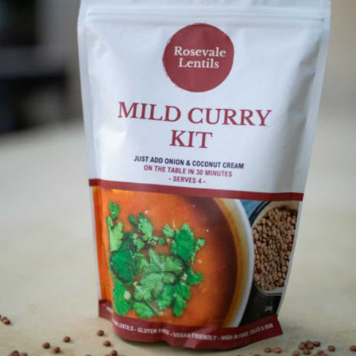 Rosevale Lentils Mild Curry Kit