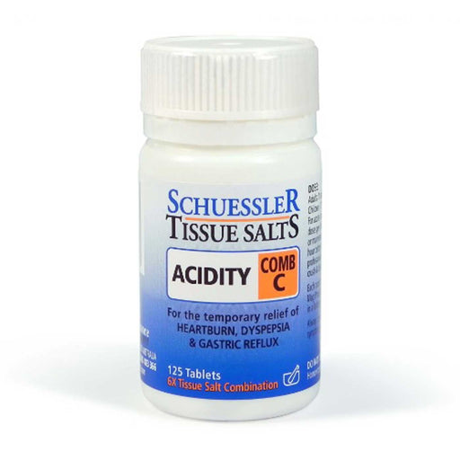 Schuessler Tissue Salts Acidity Comb C