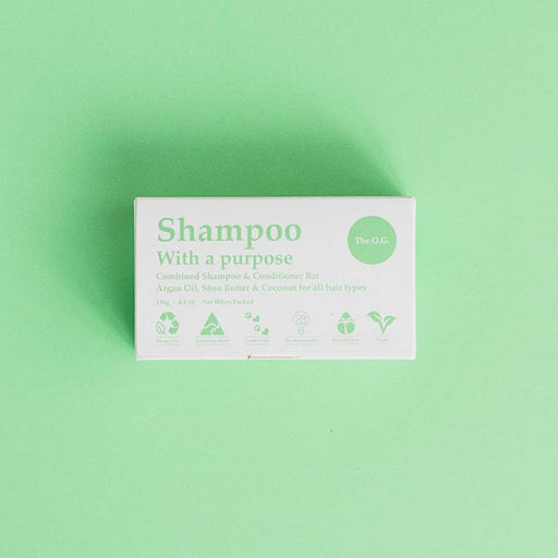 Shampoo with a Purpose The O.G. (Normal Hair) Shampoo/Conditioner Bar (7014998212808)