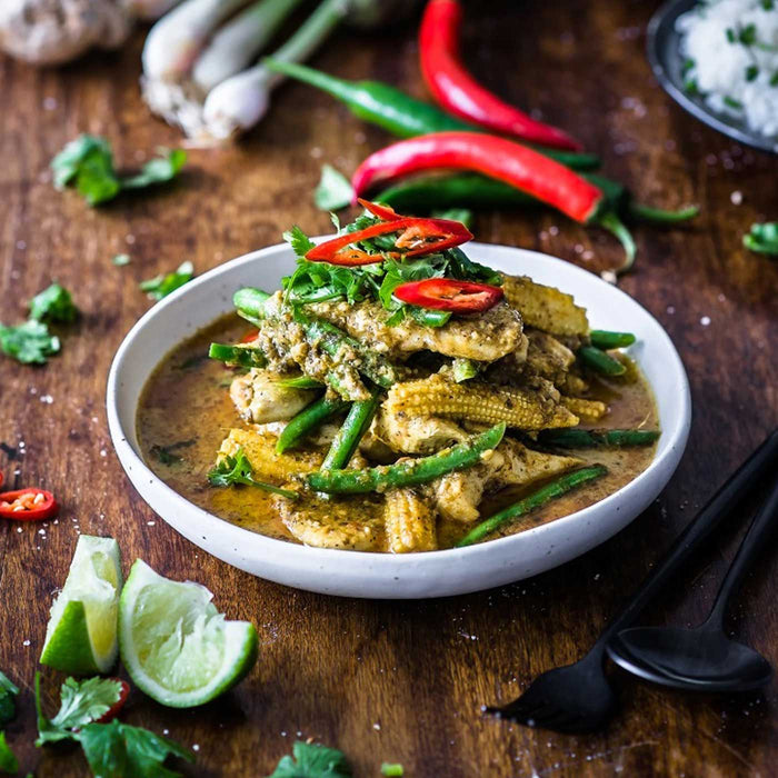 Turban Chopsticks Thai Green Curry