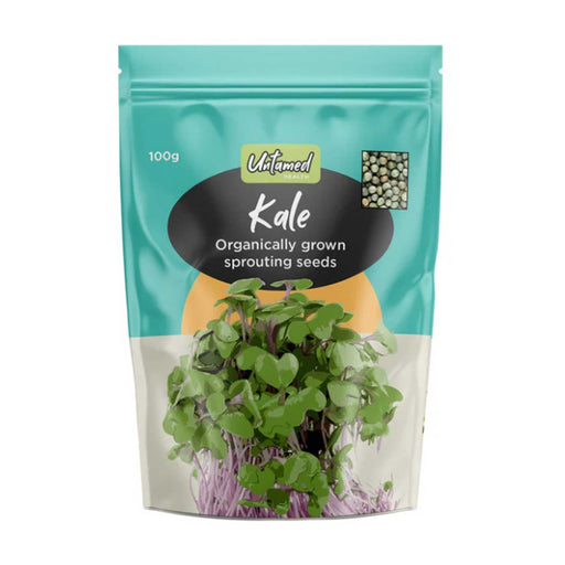 Untamed Kale Organically Grown Sprouting Seeds