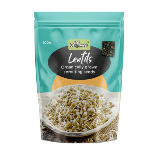 Untamed Lentils Organically Grown Sprouting Seeds